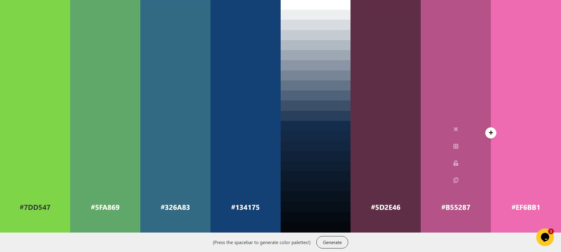 colorpallete banner