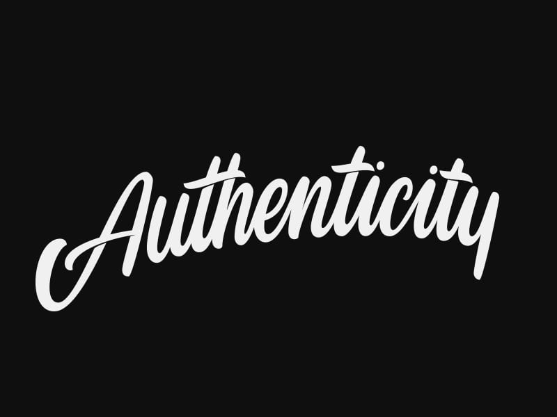 authenticity