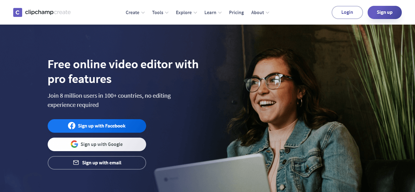 Clipchamp video editor