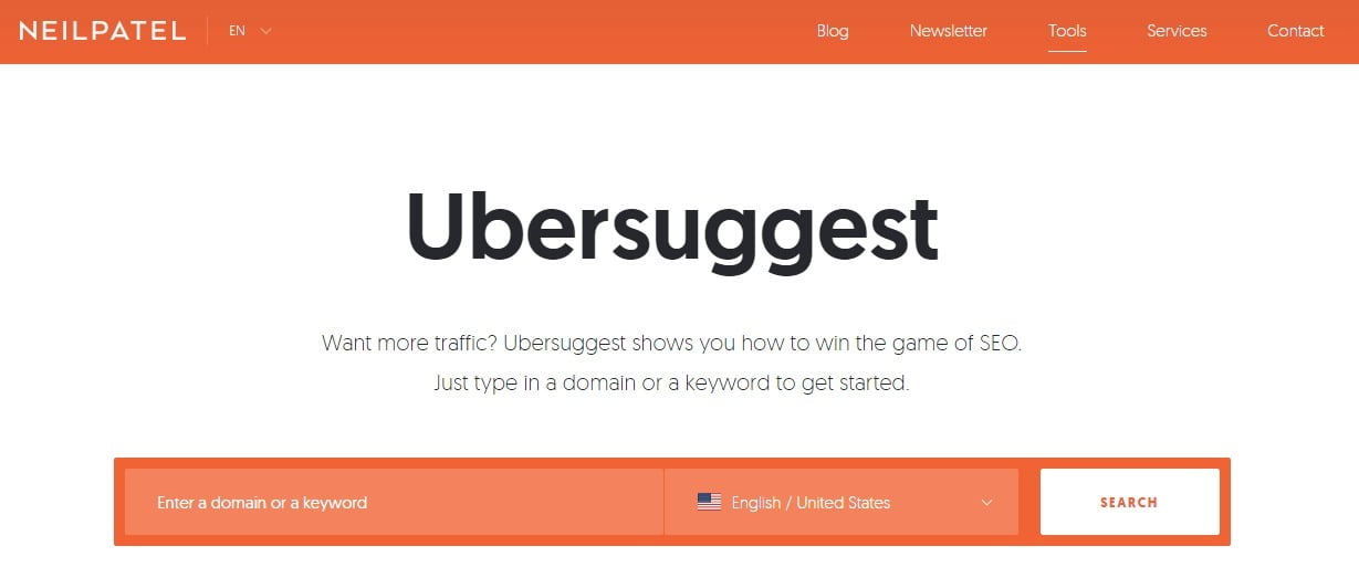 Ubersuggest