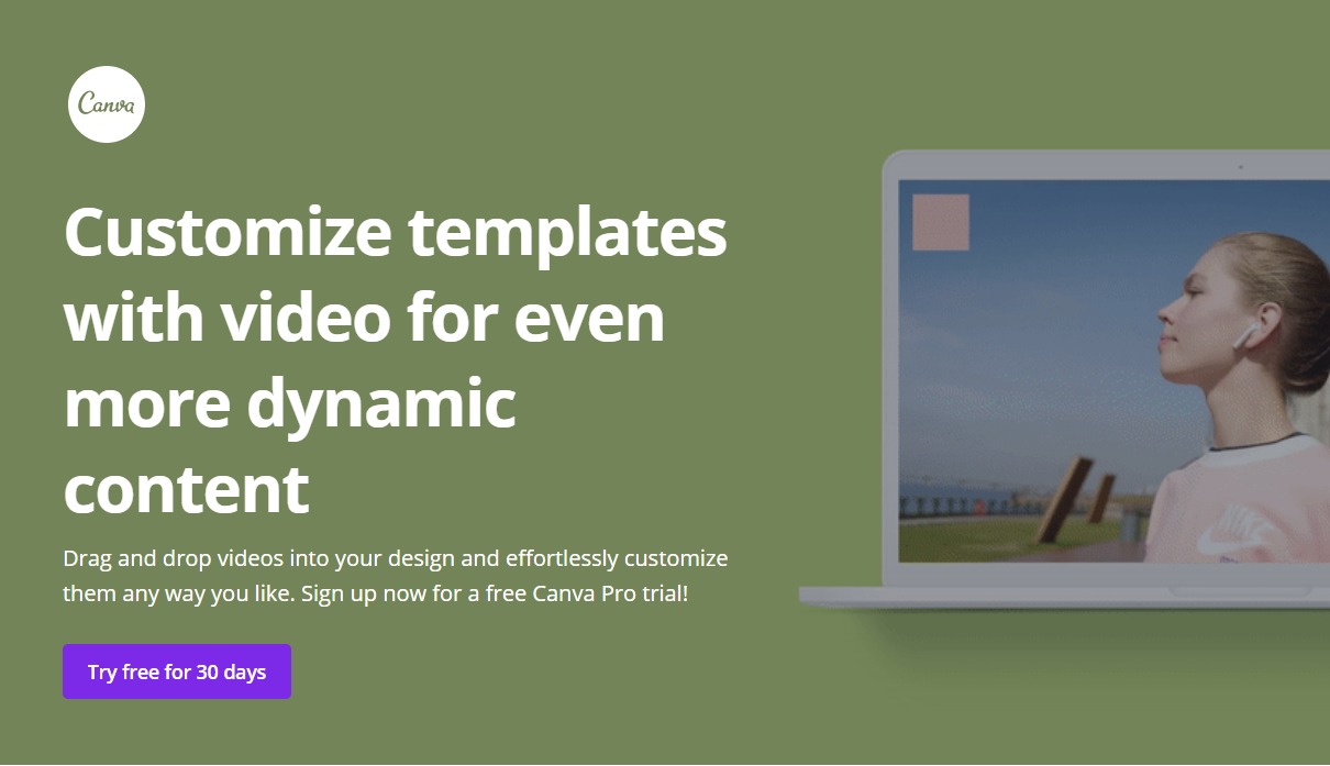 canva video templates design