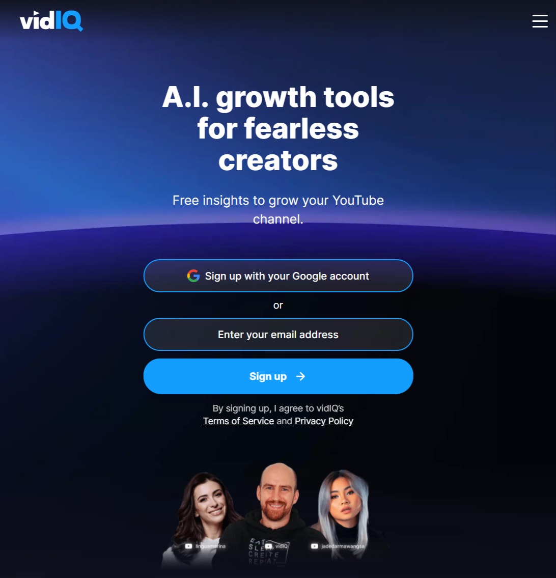 vidiq youtube video tools