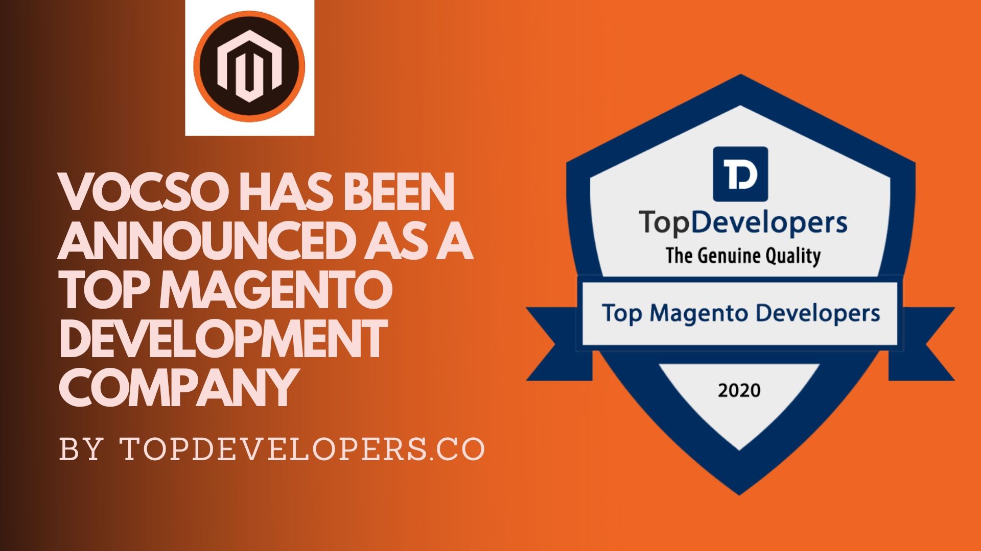 VOCSO Has Been Announced As A Top Magento Development Company