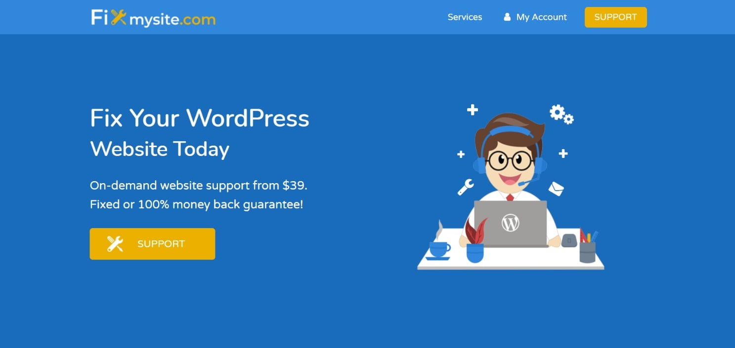 Fix my site WordPress Management Services