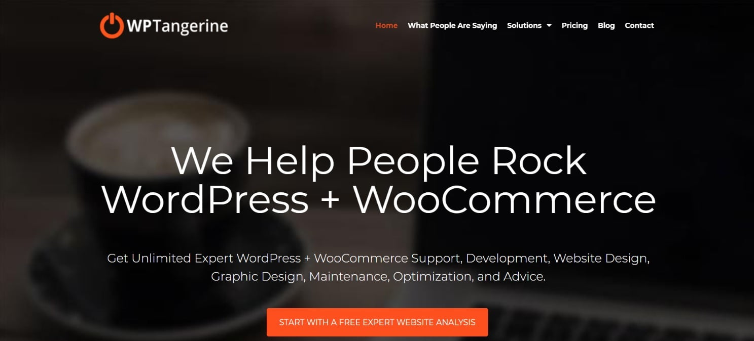 WP Tangerine WordPress Management Services