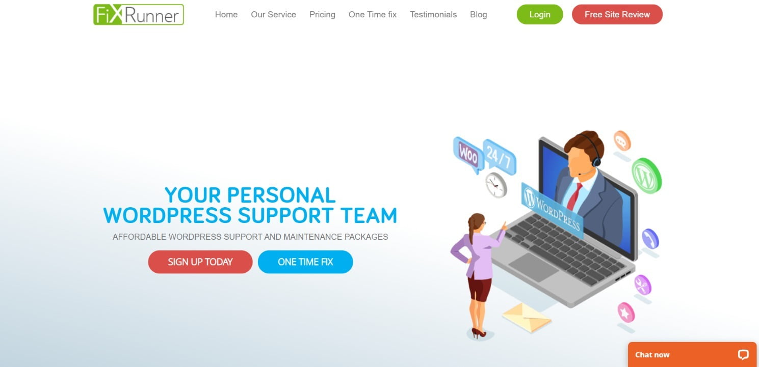 FixRunner WordPress Management Services