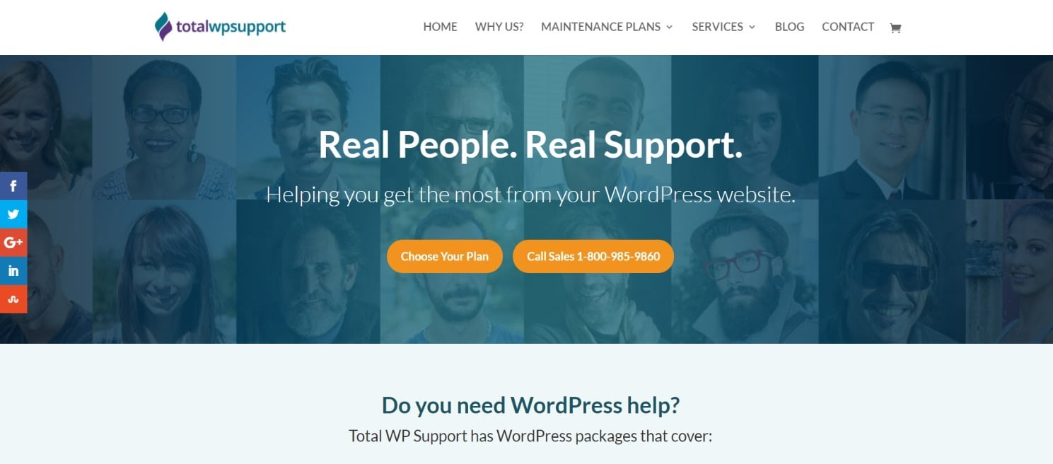 Total WP Support WordPress Management Services