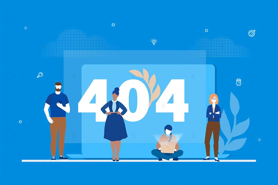 404 error page