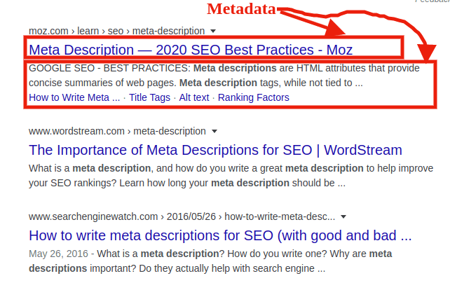 Metadata