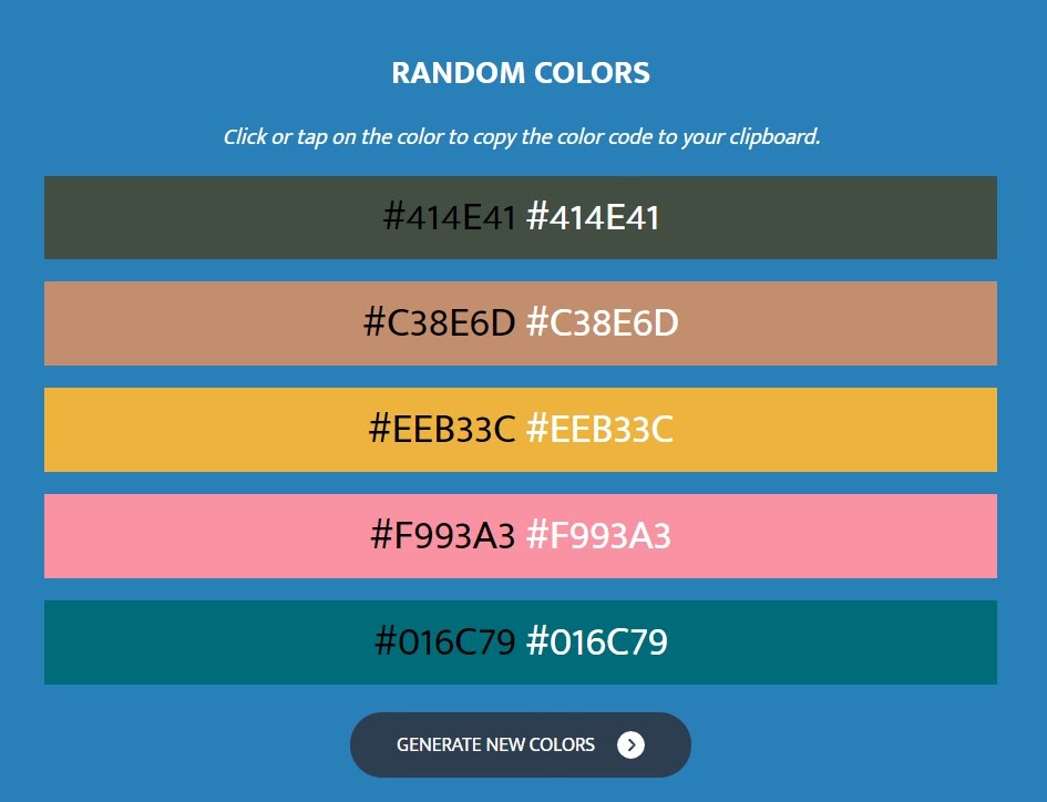 comment picker random color generator