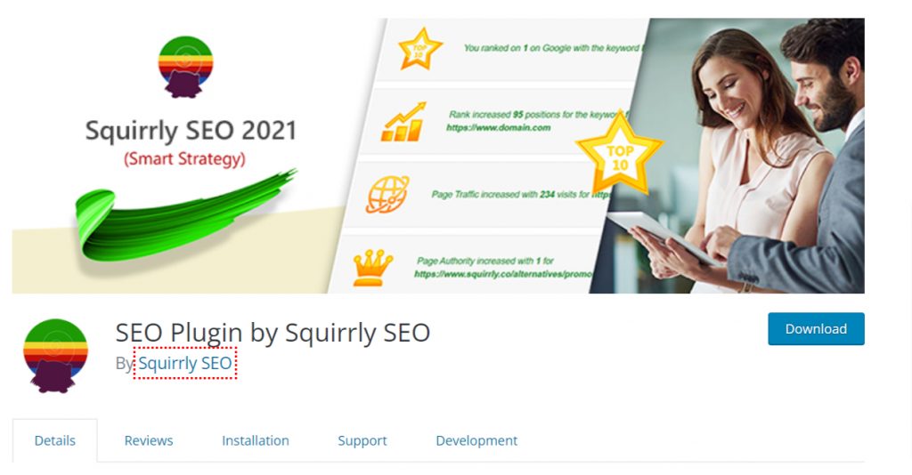 SEO Plugin by Squirrly SEO WordPress plugin