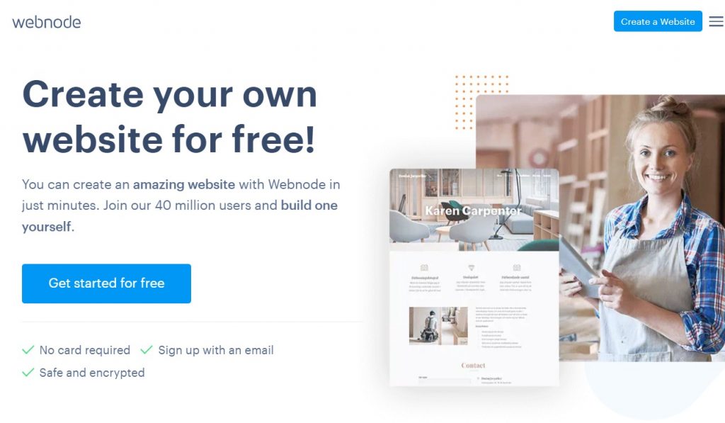 Webnode Easy Free Website Maker