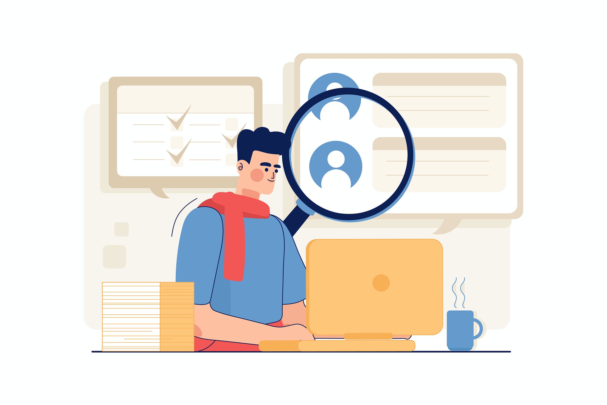 Get links from websites in your local area