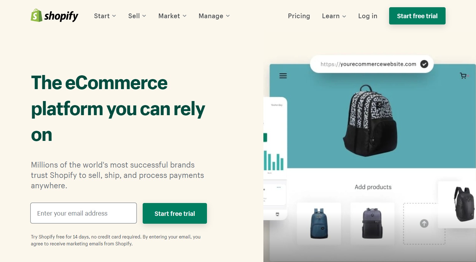 Shopify - Best Ecommerce Platform in India