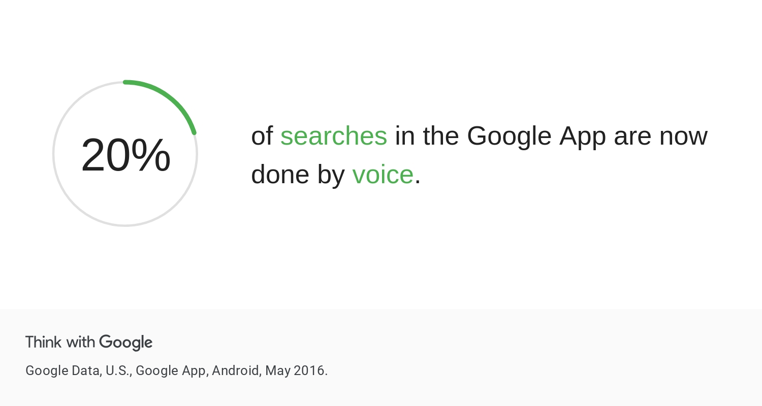 Voice Search Statistics