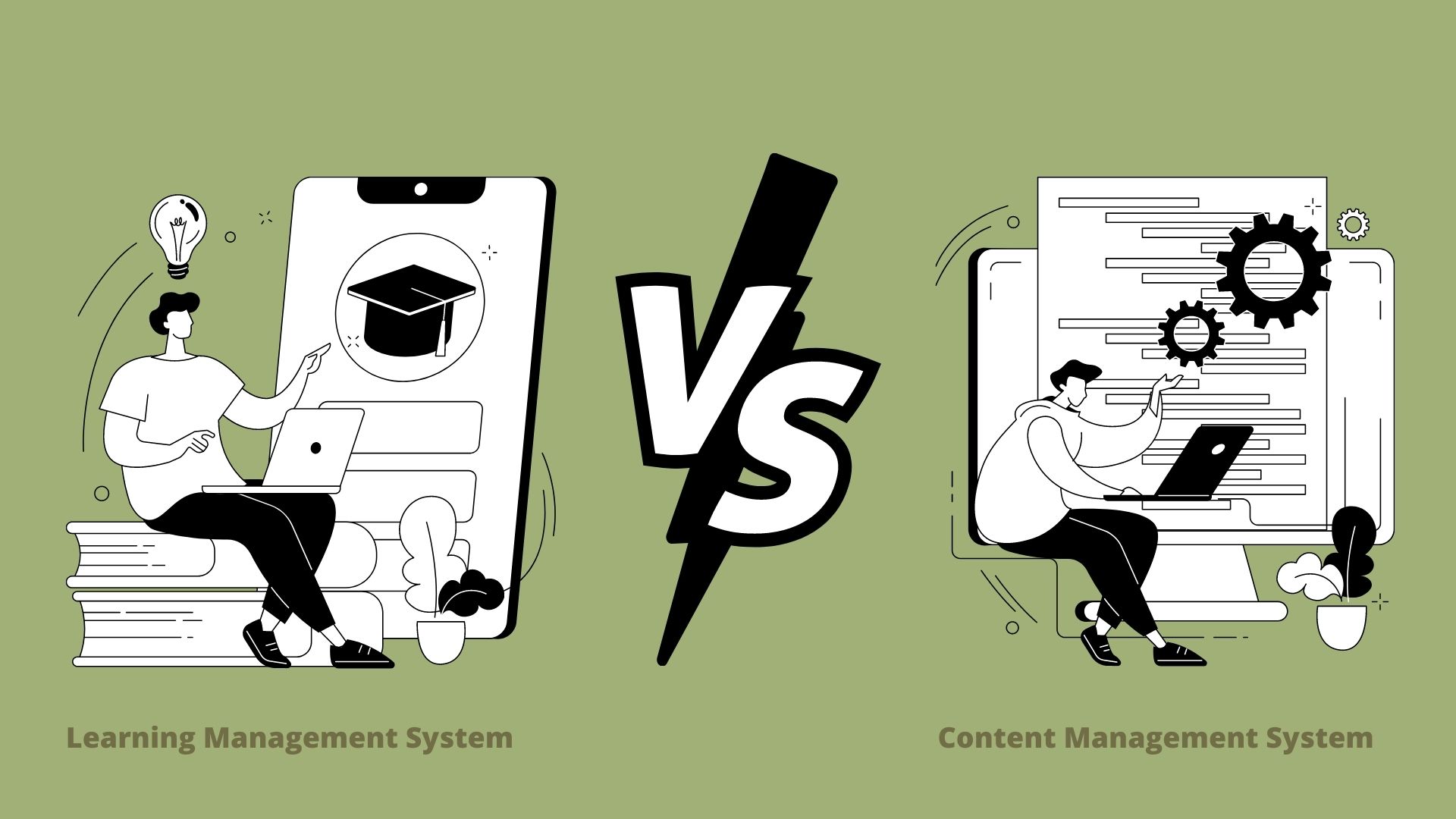 LMS vs CMS – A Comparison Between Learning Management System and Content Management System