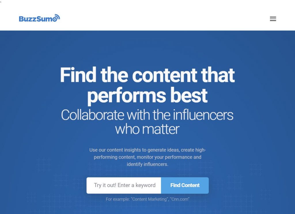 BuzzSumo - The World's #1 Content Marketing Platform