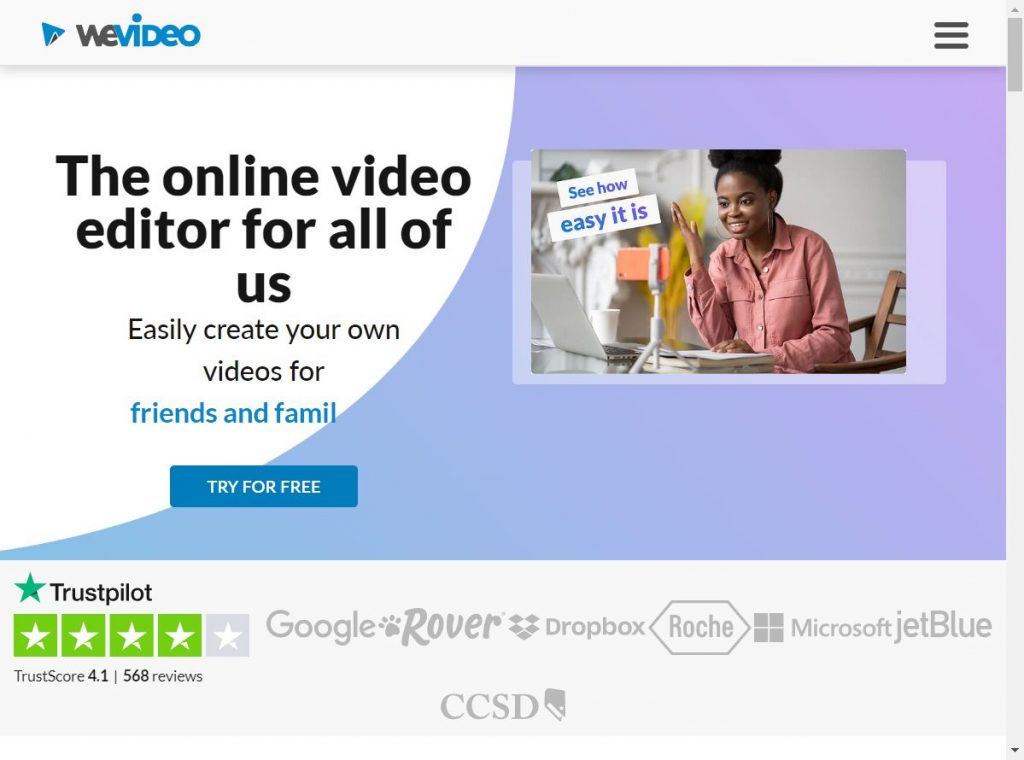 Free-Online-Video-Editor WeVideo