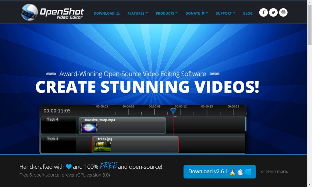 OpenShot-Video-Editor-Free-Open-and-Award-Winning-Video-Editor