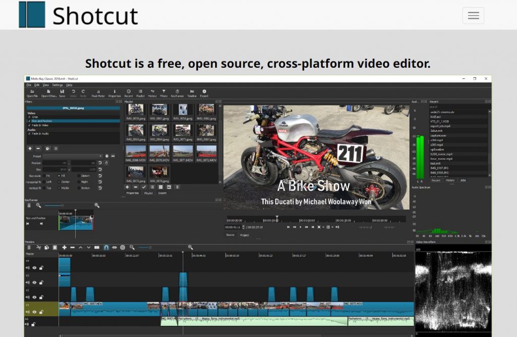 Shotcut video editor