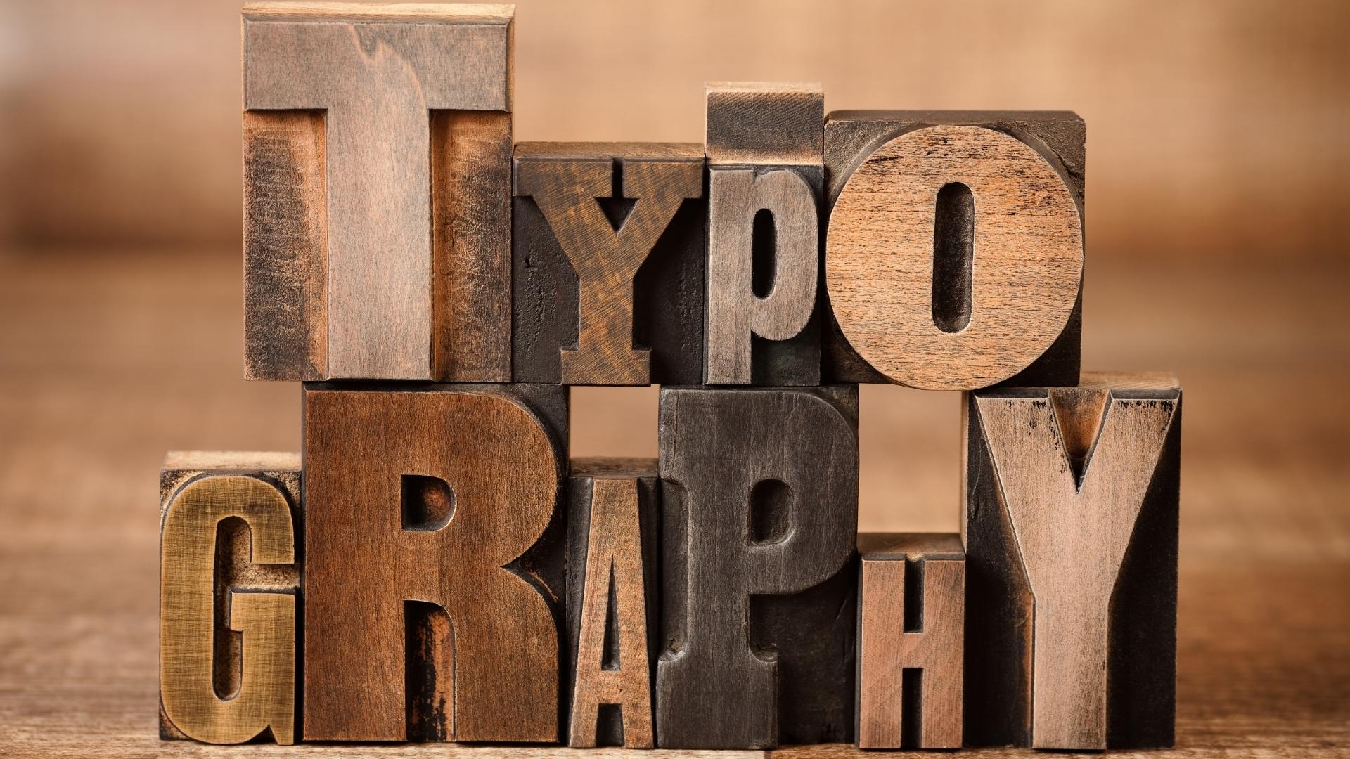 typography in web design