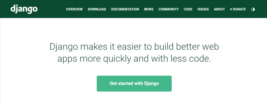 Django The web framework for perfectionists with deadlines