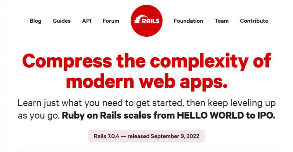 Ruby on Rails