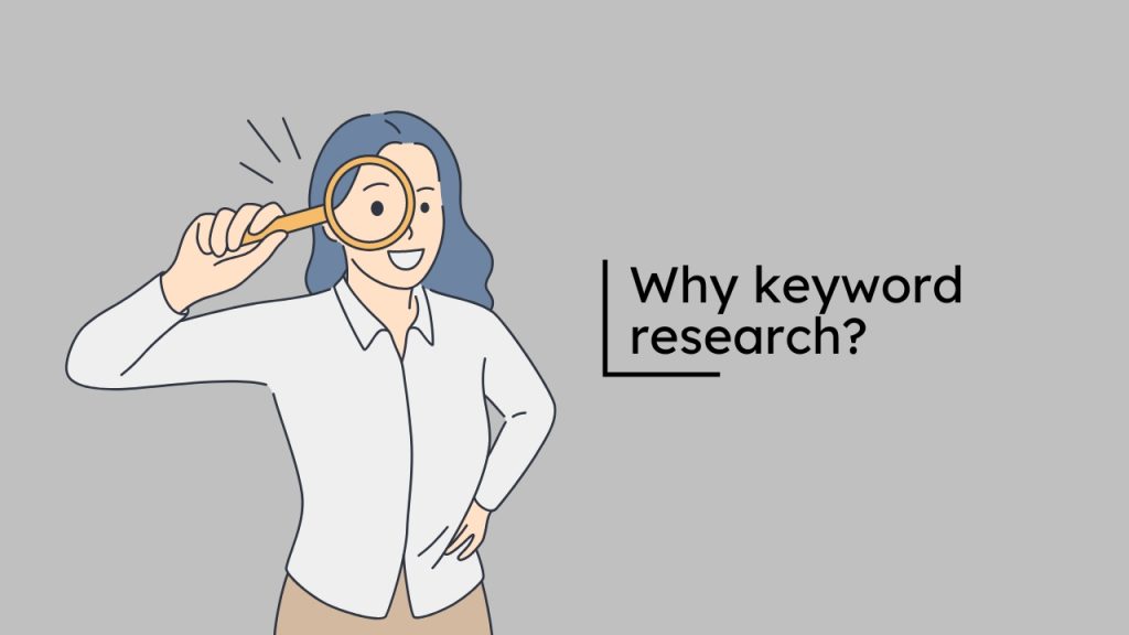 Why keyword research?