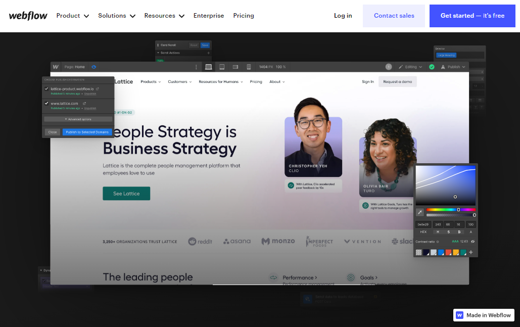 Webflow vs. Squarespace vs. Wix vs. WordPress: Website Builders for ...