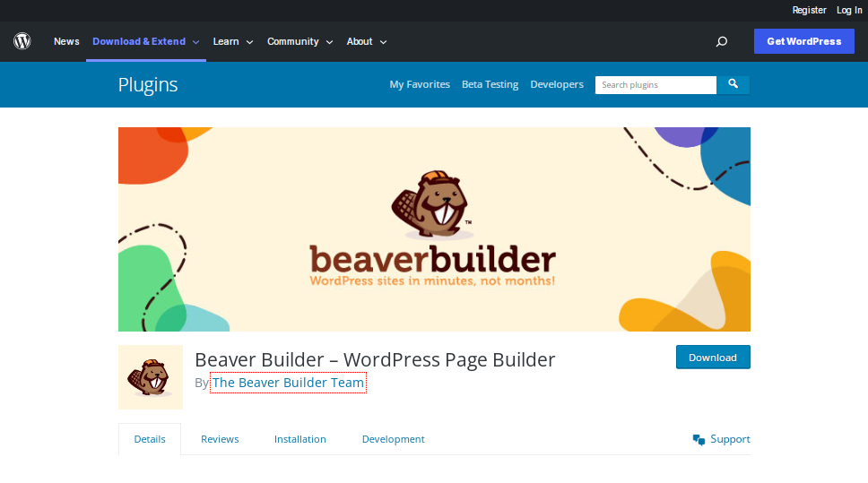beaver-builder-lite-version