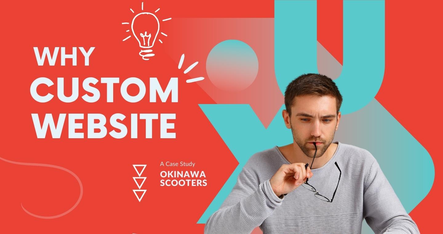 why custom web design case study