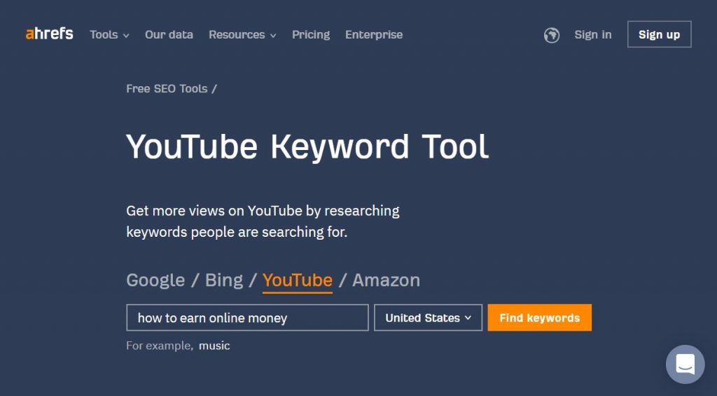 YouTube Keyword Tool