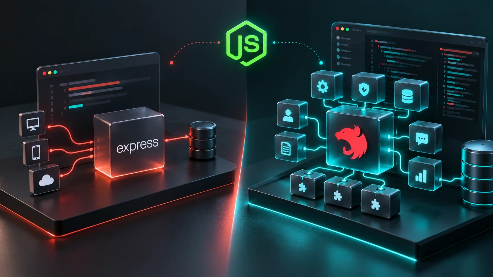 NestJS vs Express: Choosing a Node.js Backend Architecture