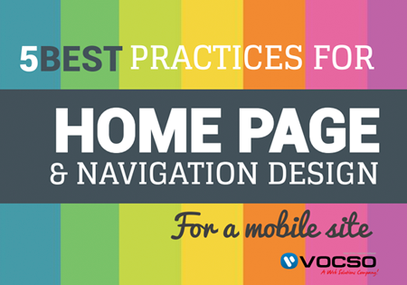 5 Best practices for Home Page and Navigation Design for a Mobile Site