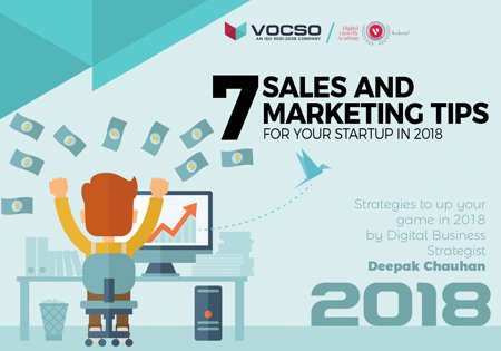 7 Sales and Marketing Tips for your startup in 2018