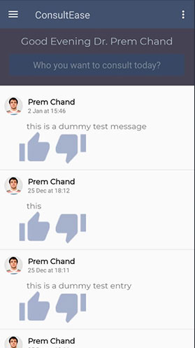 consultease android app screen 4