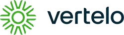 VerteloLogo_Green-Whtie logo